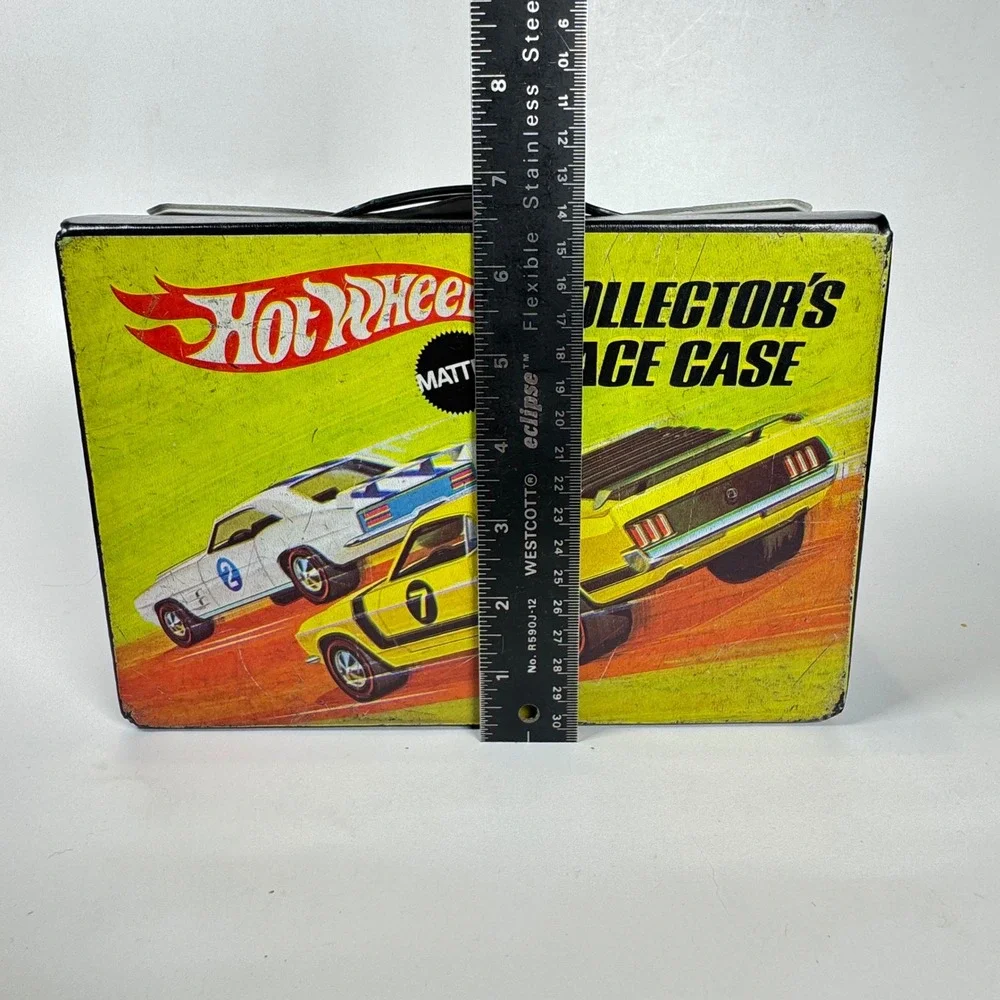 Vintage 1969 Hot Wheels Collector's Race Case Carry Case w/‎ Tray Mattel USA